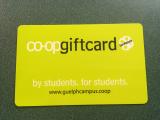 88870001001 Co-Op Bookstore Gift Card